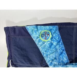 Tommy Hilfiger Men's Swim Shorts with Water Print Accent